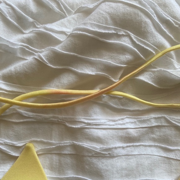 Yellow Victorias Secret Bikini Top - Picture 3 of 4